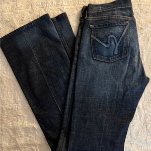 Dark Blue Citizens of Humanity Denim Jeans